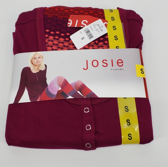 Boléro Court Manches Courtes Josie Natori Corail - Taille L - Neuf Avec étiquettes - Coton 100%